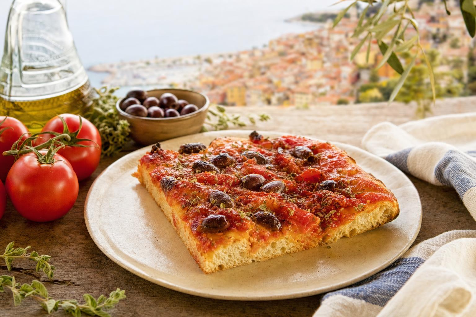 Sanremo con Gusto 2026 – Sardenaira Sardenaira ligure, piatto tipico di Sanremo